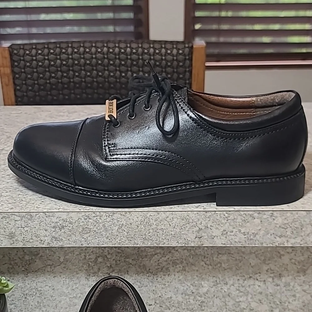 Dockers Leather Lace Up Black Men's Shoes